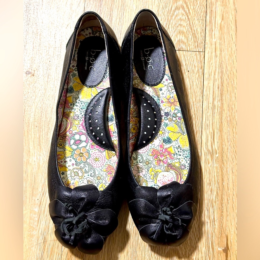 B.O.C Brn Concepts Women's Leather Slip On Flat Comfort Loafers